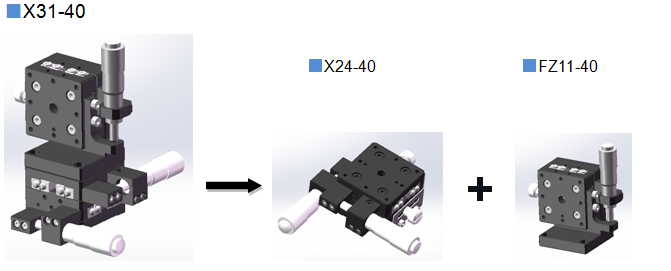 三维调整架X31(图2) 三维调整架X31(图2)